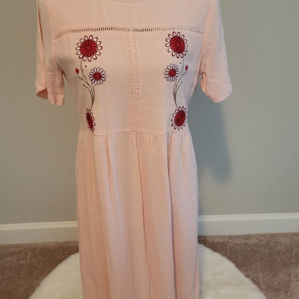 NWOT Orange Creek pink dress